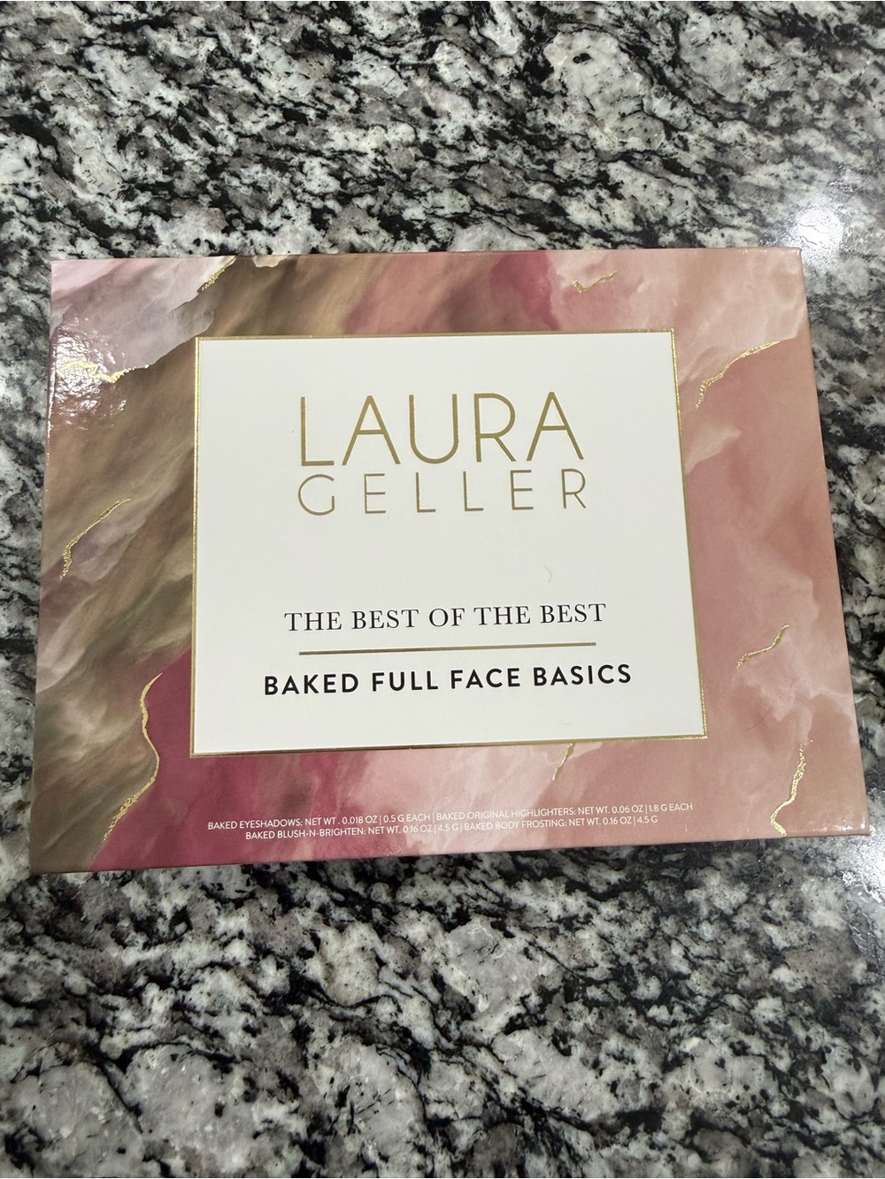 Laura Geller Baked Full Face Basics Palette - Pink, Gold, Cream